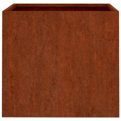 Jardinières 2 pcs 42x40x39 cm acier corten 537548537548