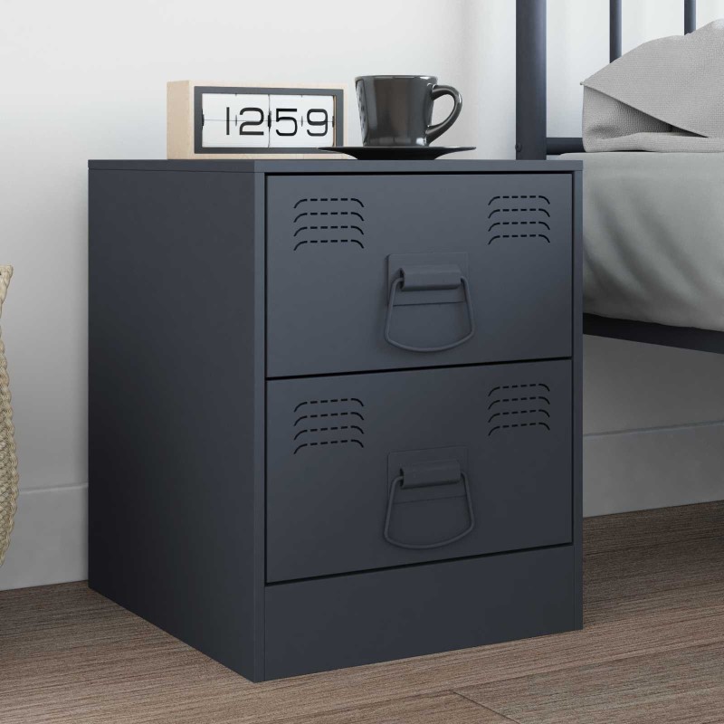 Poignées de Cabinet 12 pcs Anthracite 85 x 45 mm Métал 537560537560