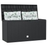 Boîte de rangement de jardin Anthracite 114x47x60 cm 537561537561