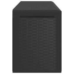 Boîte de rangement de jardin Anthracite 114x47x60 cm 537561537561