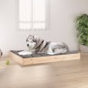 Lit pour chien 101,5x74x9 cm Bois de pin solide 537566537566