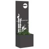 Écran de confidentialité de jardin Fretwork Noir 50 x 150 cm 537571537571