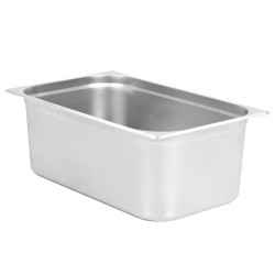 Récipients Gastronorm 2 pcs GN 1/1 200 mm Acier inoxydable  537573537573