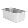Récipients Gastronorm 2 pcs GN 1/1 200 mm Acier inoxydable  537573537573