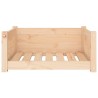 Lit pour chien 65,5 x 50,5 x 28 cm Bois de pin massif 537575537575