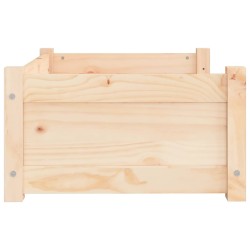Lit pour chien 65,5 x 50,5 x 28 cm Bois de pin massif 537575537575