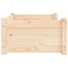 Lit pour chien 65,5 x 50,5 x 28 cm Bois de pin massif 537575537575