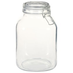 Pots en verre avec serrure 12 pcs 3 L 537577537577