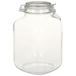 Pots en verre avec serrure 12 pcs 3 L 537577537577