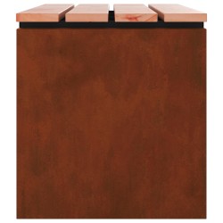 Banc de jardin Rouillé 40 x 40 x 43 cm 537579537579