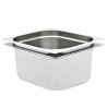 Récipients Gastronorm 2 pcs GN 1/2 150 mm Acier inoxydable 537583537583