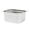 Récipients Gastronorm 2 pcs GN 1/2 150 mm Acier inoxydable 537583537583