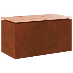 Banc de jardin Rouillé 80 x 40 x 43 cm 537585537585