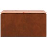 Banc de jardin Rouillé 80 x 40 x 43 cm 537585537585