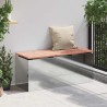 Banc de jardin Argent 100 x 40 x 43 cm Acier galvanisé 537590537590