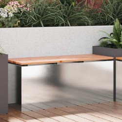 Banc de jardin Argent 100 x 40 x 43 cm Acier inoxydable 537591537591