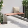 Banc de jardin Argent 100 x 40 x 43 cm Acier inoxydable 537591537591