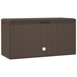 Boîte de rangement de jardin Marron 114x47x60 cm 537595537595