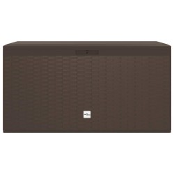 Boîte de rangement de jardin Marron 114x47x60 cm 537595537595