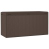 Boîte de rangement de jardin Marron 114x47x60 cm 537595537595