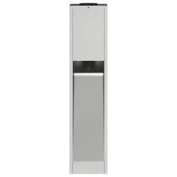 Lumière de Chemin LED Solaire 2 pcs Argenté Galvanisé 537596537596