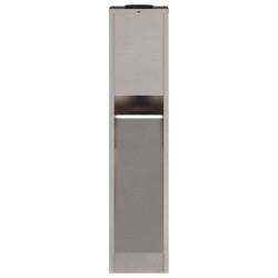 Lumière de Chemin LED Solaire 2 pcs Argenté Acier inoxydable 537597537597