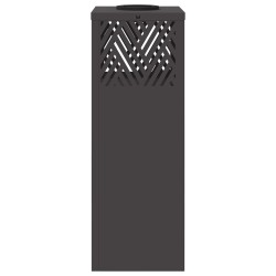 Lumière de chemin LED solaire 2 pcs Noir Acier laminé à froid 537606537606