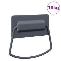 Poignées de Cabinet Anthracite 85 x 45 mm Métал 537609537609
