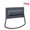 Poignées de Cabinet Anthracite 85 x 45 mm Métал 537609537609