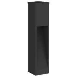 Lumière de Chemin LED Solaire 2 pcs Noir Acier laminé à froid 537610537610