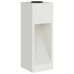 Lumière de Chemin LED Solaire 2 pcs Blanc Acier laminé à froid 537611537611