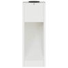 Lumière de Chemin LED Solaire 2 pcs Blanc Acier laminé à froid 537611537611