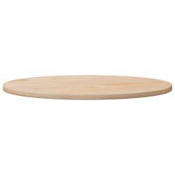 Dessus de table Ø90x2,5 cm Bois de pin massif 537614537614