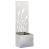 Écran de confidentialité de jardin Fretwork Argent 50 x 150 cm 537615537615
