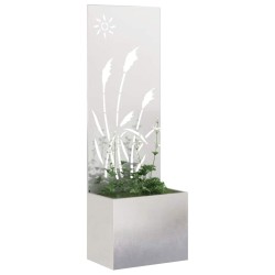 Écran de confidentialité de jardin Fretwork Argent 50 x 150 cm 537615537615