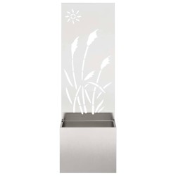 Écran de confidentialité de jardin Fretwork Argent 50 x 150 cm 537615537615