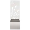 Écran de confidentialité de jardin Fretwork Argent 50 x 150 cm 537615537615