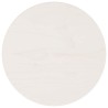 Dessus de table Blanc Ø30x2,5 cm Bois de pin massif 537616537616