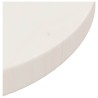 Dessus de table Blanc Ø30x2,5 cm Bois de pin massif 537616537616