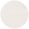 Dessus de table Blanc Ø40x2,5 cm Bois de pin massif 537617537617