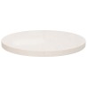 Dessus de table Blanc Ø40x2,5 cm Bois de pin massif 537617537617