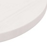 Dessus de table Blanc Ø60x2,5 cm Bois de pin massif 537619537619