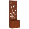 Écran de confidentialité de jardin Fretwork Rouillé 50 x 150 cm 537622537622
