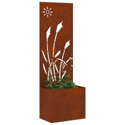 Écran de confidentialité de jardin Fretwork Rouillé 50 x 150 cm 537622537622