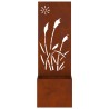 Écran de confidentialité de jardin Fretwork Rouillé 50 x 150 cm 537622537622