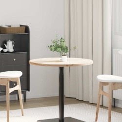 Dessus de table Ø70x2,5 cm Bois de pin massif 537623537623