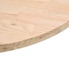 Dessus de table Ø70x2,5 cm Bois de pin massif 537623537623