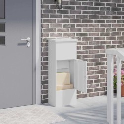 Boîte de dépôt de colis Blanc 44,5 x 29 x 110,5 cm Acier 537624537624