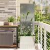 Écran de confidentialité de jardin Fretwork Argenté 50 x 140 cm 537625537625