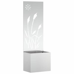 Écran de confidentialité de jardin Fretwork Argenté 50 x 140 cm 537625537625